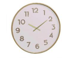 Dcasa - Orologio da Parete da Camino, Decorazione per la casa, Unisex, per Adulti Unica Rosa (Rosa)