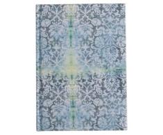 Ian Snow Ltd - Taccuino Stampato con Motivo a Carta da Parati, 18 x 13 cm, Colore: Azzurro