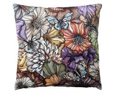 Nadja Wedin design Fiore di Velluto Marrone, Cuscino, 48Â x 48Â cm
