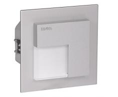 LEDIX 07 – 221 – 12, lampada da parete a LED, alluminio, argento, 7,3 x 7,3 x 4,4 cm