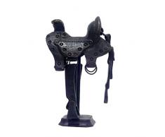 Better & Best 019175-Statua di Ottone, Sedia da Montare Spagnola, Colore: Nero