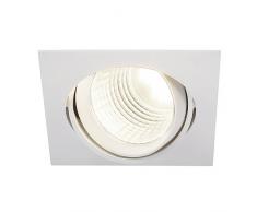 SLV, Luce da incasso a forma quadrata, A, 2000 lumen, 4000 kelvin