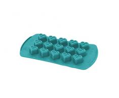 HappyFlex HF05625 Ghiaciolacuori Formaghiaccio, Silicone, Blue, 30x17.5x4.8 cm