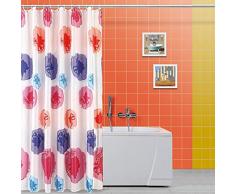 FERIDRAS 187047 Tenda Doccia, Poliestere, Multicolore, 5x120x200 cm