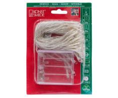 Konstsmide 1470-203 LED catena luminosa, in plastica, trasparente