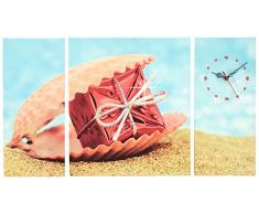 Asir Group LLC 228 cla3636 Clock Art, Decorativ Canvas Orologio da Parete