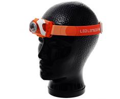 Led Lenser SEO3 Torcia a fascia LED Arancione, Rosso, Bianco
