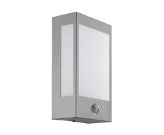 Eglo servoi lampada da parete, in acciaio zincato, 3.7Â W, Bianco