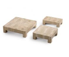 Del Ben 1583 - Tagliere in Legno di Quercia, 33 x 33 cm