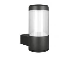 Ledvance Facade Lantern 12 W Applique da Esterno, Grigio Scuro