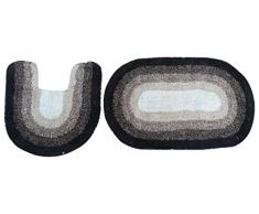 Rapport graduato per Bagno e WC, Set, Cotone, Naturale, 80Â x 50Â x 2Â cm