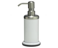 Sealskin Acero Dispenser per Sapone Liquido, Acciaio Inox, Bianco, 9,2 x 10,2 x 17,8 cm