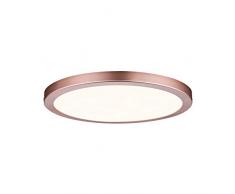 Paulmann 70872 Lampada da Soffitto Atria, Rotonda, 22 W, Luce 2700 K, Luce Bianca Calda, Pannello Led a IntensitÃ Variabile, Per Montaggio a Parete O a Soffitto, In Plastica