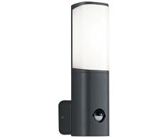 Trio Leuchten Trio 221269142 Ticino Lampada da Parete a LED, da Esterno, in Alluminio Pressofuso, Antracite 5.5 W