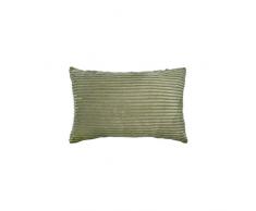 ZONS Cuscino Look Velluto 30Â x 50Â cm (4Â Colori) + Imbottitura 450Â G (Cachi)