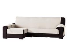 Eysa Bianca Copridivano per chaise longuelongue Costanza, 290 cm, colore: ecru