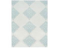 DolceMora Sehrazat Inka 1830 Tappeto, Acrilico, Azzurro, 170 x 120 x 17 cm