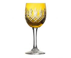 Crystaljulia 10587 Bicchieri da Vino, 170 milliliters, Cristallo al Piombo