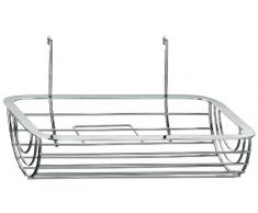 kela 19638 - Porta Rotolo da Cucina Prisma, in Metallo Cromato