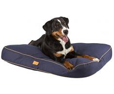 Kerbl Jerome Letto, 80Â x 60Â x 6Â cm, Colore: Navy/Cognac
