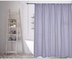 Kensie Tenda da Doccia, Grigio, 72x72