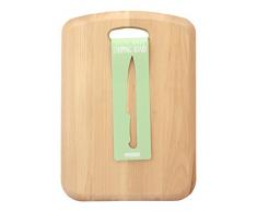 Apollo Casalinghi 34 x 24 cm in Legno di faggio Tagliere, Legno Naturale