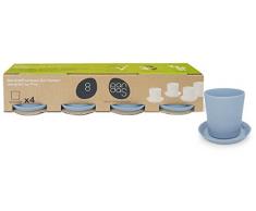 8Â Pandas di Design Espresso di Set, bambÃ¹, bambÃ¹, Blu, 32 x 7 x 8 cm