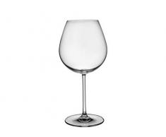 PASABAHCE Vintage Confezione 6 Calici Vino Rosso, Vetro, Trasparente, 69 Cl