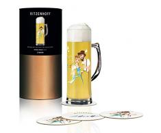 RITZENHOFF Seidel Boccale da Birra, 500 milliliters, Vetro Cristallo