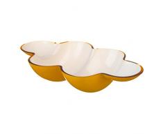 Vetro di Bohemia Energy Ciotola, Vetro, Amber, 11Â x 38Â x 24Â cm