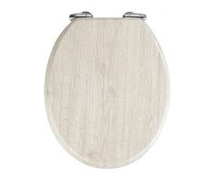 Wenko - Copriwater, 37Â x 43Â x 10Â cm, Legno,, 38.5x7.0x47.7 cm