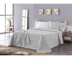 VIALMAN - Copriletto Bianco, per Letto da 105 cm: 200 x 270 cm, 7