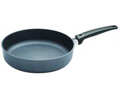 Woll Diamond Lite/Plus - Padella antiaderente in alluminio pressofuso per cottura a induzione, con coperchio, antiaderente, Non applicabile, 28 cm