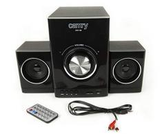 Unbekannt â Equipo de sonido, Design Compatto, per Stereo, Sistema Audio 2.1, Alta Definizione, Radio, USB, Scheda SD