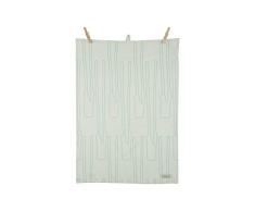 Manostiles Danish Design Co. Strofinaccio, 100% Cotone Biologico, Verde, Taglia Unica