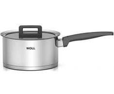 Woll 920Â NC Concept pentola con Manico in Acciaio Inox per induzione con Coperchio in Vetro Box, 3,4Â l, Diametro 20Â cm, 11Â cm di Altezza