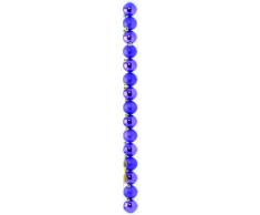Festive Productions Ltd - Palline assortite per Albero di Natale, 50 mm, Confezione da 15, Colore: Viola