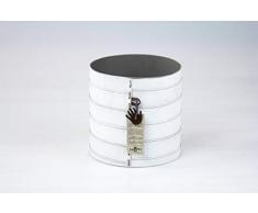 B&P Italia modello Twister Portaghiaccio Rigido, Colore Bianco, Carta Riciclata