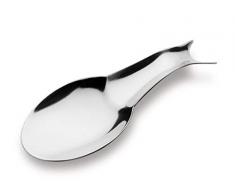 Grunwerg Aperitif - Cucchiaio da birra in acciaio INOX 18/10 di alta qualitÃ , colore: Argento