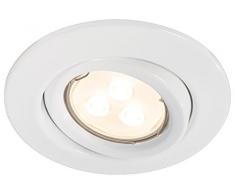 Paulmann 920.27 Faretti ad Incasso GU10, Bianco