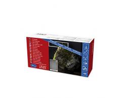 Konstsmide rete di luci a LED, con Globes bianchi, 80Â diodi a luce bianca calda, 24Â V trasformatore esterno, Nero cavo 3679Â âÂ 107