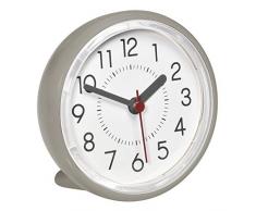 TFA Dostmann Orologio da Bagno analogico al Quarzo, 60.3055.10, Grigio, (L) 102 x (B) 55 (94) x (H) 102 mm