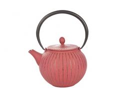 Cosy&Trendy - Teiera in ghisa, Rosso, 18 X 15