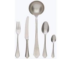 Mepra Dolce Vita Set Posate, Acciaio Inossidabile, Argento, 41Â x 33Â x 21.5Â cm