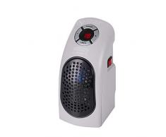 CAMRY CR 7715 Termoventilatore Silenzioso a 2 Livelli, LED, 700 W, Termosifone in Ceramica, Riscaldamento a Risparmio Energetico per Casa, Bagno, Cameretta dei bambini, Viaggio, Campeggio, Piccolo