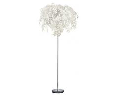 Reality Leuchten Reality R40463001 Leavy Lampada a Stelo, 70x70x180 cm, Bianco E14, 70x70x180Â cm