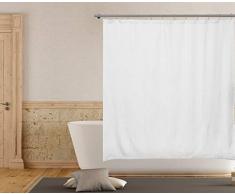 Home Maison - Tenda da doccia, 70 x 72 cm, colore: Bianco