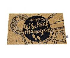 Harry Potter - Zerbino Mischief Managed Doormat Official Merchandising Riferimento DD per la casa unisex per adulti, multicolore (multicolore), unico