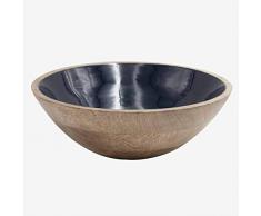 Better & Best - Insalatiera Decorativa, Modello: 3081101, Legno e Smalto, Mare/Blu Scuro, Unico