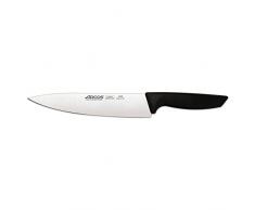 Arcos Serie Niza - Coltello da Chef Coltello da Cucina - Lama Acciaio Inossidabile Nitrum 200 mm - Manico Polipropilene Colore Nero